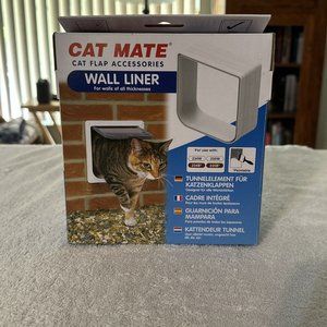Cat Mate 303W 2" Wall Liner Cat Flap Accessory For Walls of all thickness NEW